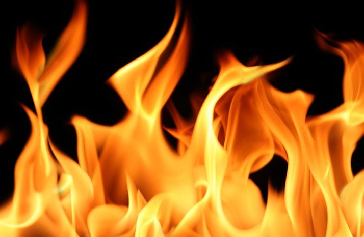 holy spirit fire background